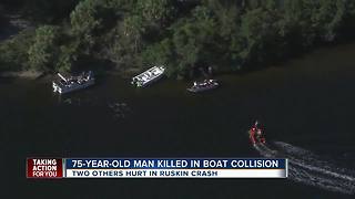 One dead, multiple injured in boat collision on Little Manatee River