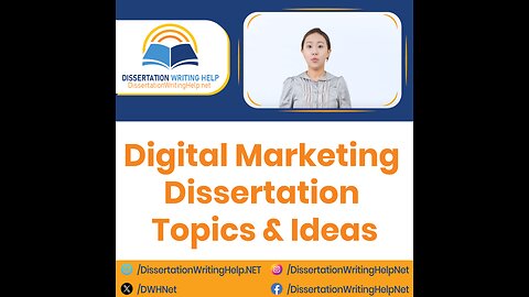 Digital Marketing Dissertation Topics | dissertationwritinghelp.net