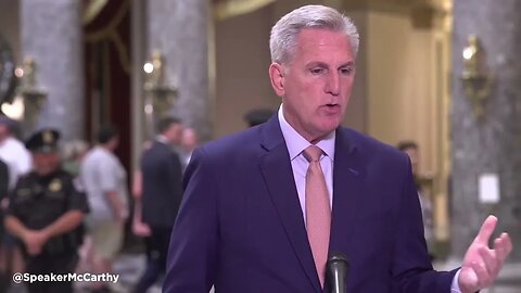 Speaker McCarthy Holds Q&A with Reporters