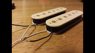 KazTone Handcrafted Guitars Pickup construction.