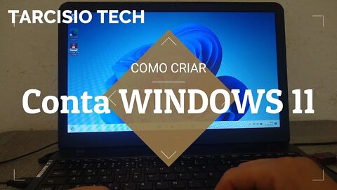 Como criar Conta no Windows 11