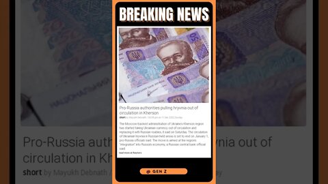 Latest Headlines | Kherson in Crisis: Pro-Russia Authorities Pull Hryvnia Out of Circulation