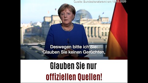 Glauben Sie nur offiziellen Quellen...!