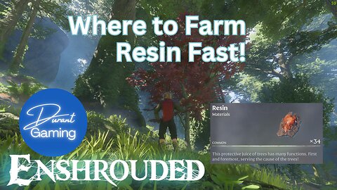 Where to Find Resin to Farm | Enshrouded Tips | Get Resin Fast!