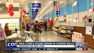 Lowe's opens new store in Owings Mills