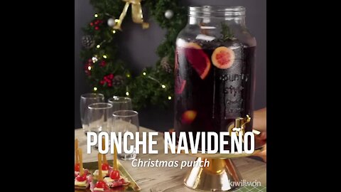 Christmas Punch with Wine
