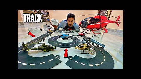 RC Expert Helicopter Track Test - Chatpat toy TV