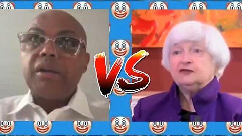 We can feel GREAT about our economy! - Charles Barkley vs. Janet Yellen, the treasonous Jew!