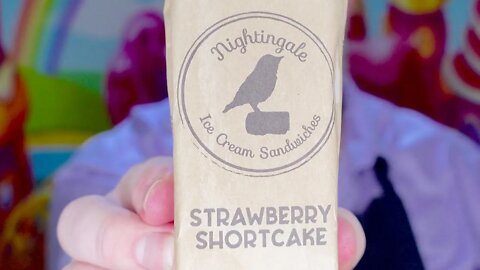 Nightingale Strawberry Shortcake Ice Cream Sandwich | Thanksgiving Review