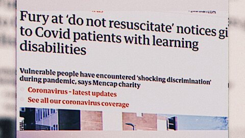 UK Medical Authorities: Do Not Resuscitate Covid-19 Patients With Learning Disabilities | 15.02.2021