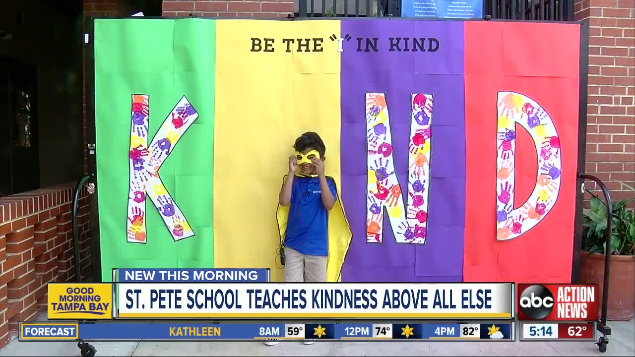 St. Pete school teaches kindness alongside math, science