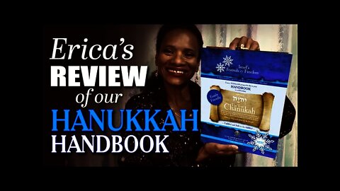 Erica Reviews our Chanukah (Hanukkah) Handbook :-)