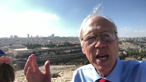 Dr Harper on The Mount of Olives September 13, 2022