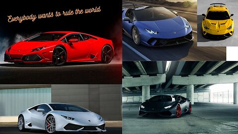 The Lamborghini song - Everybody wants to rule the world.
