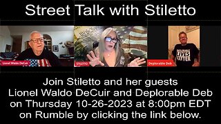 Street Talk with Stiletto 10-26-2023