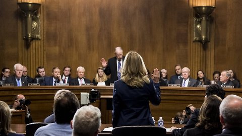 In Testimony, Ford Says She Feared Kavanaugh Was Going To Rape Her