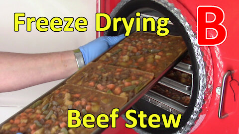 Making & Freeze Drying Beef Stew