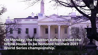 Astros Star Responds To Critics Saying He Didn't Want To Visit Trump's White House