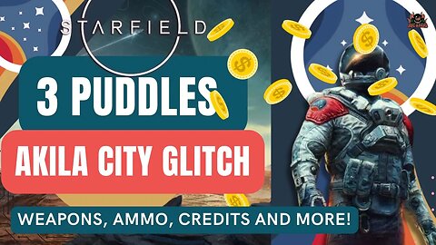 Unlimited Weapons, Credits and LOOT! - Starfield Vendor Exploit (Puddle Glitch)