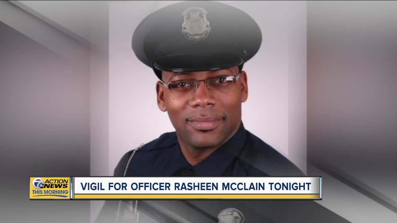 Vigil to be held for fallen Officer Rasheen McClain