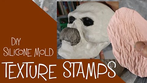 Diy Silicone Mold Texture Stamps for Clay