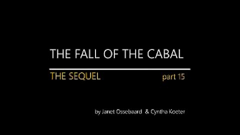 The Sequel to the Fall of the Cabal - Part 15