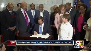 Governor Beshear returns voting rights to more than 100,000 convicted felons in Kentucky