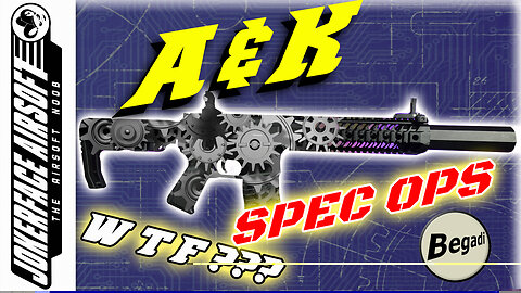 A&K Spec Ops Internals Airsoft Review (English)