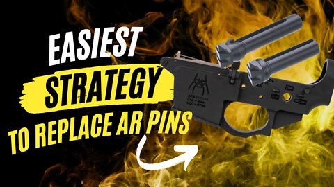 Easiest Way to Replace\Repair AR Captive Pins