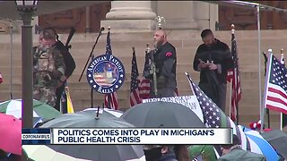 Whitmer calls Lansing protests 'disturbing'