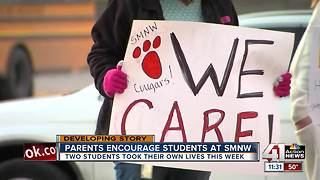 SMNW parents show support after 2 student deaths