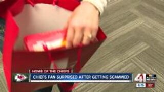 Chiefs fan scammed out of tickets gets Red Friday surprise