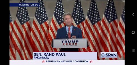 Rand Paul at the Republican National Convention