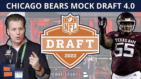 NFL Mock Draft: Chicago Bears 7-Round Mock Draft Ft. Skyy Moore & Kenyon Green