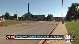 2 schools deal with threats in 48 hours