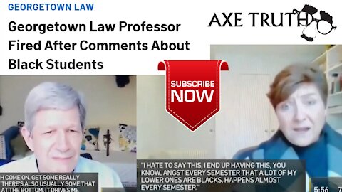 UNBELIEVABLE !! Georgetown Law Professor Fired After Comments About Black Students