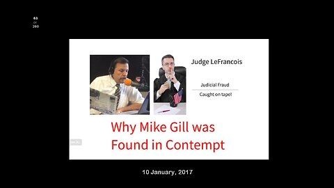 Why Mike Gill Was Found In Contempt