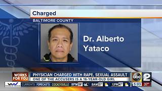 Baltimore County physician arrested for sexual assault