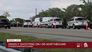 Deadly shooting on I-95 in Jupiter causes major northbound traffic delays