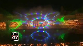 India light display sets world record