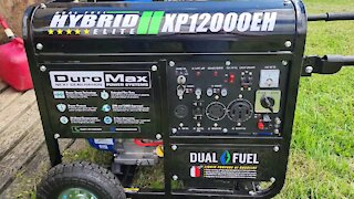 Duromax xp12000eh Propane