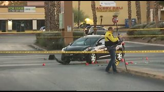 Police investigate critical crash involving pedestrian in east Vegas