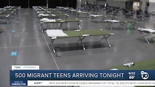 Hundreds of migrant teens coming to San Diego for temporary shelter