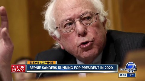 Bernie Sanders launches second presidential campaign