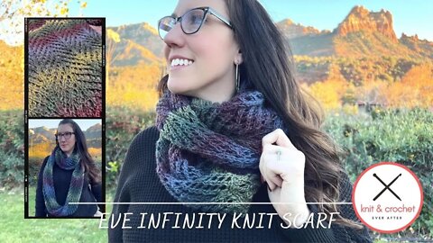 Eve Infinity Crochet Scarf Tutorial