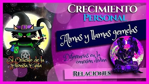 💘ALMAS Y LLAMAS GEMELAS 💘 Diferencias en la Conexión Divina😺 Señales que los diferencian🌺Relaciones