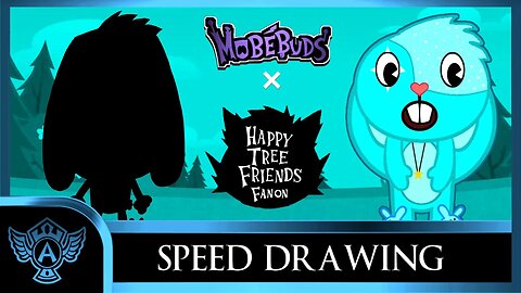 Speed Drawing: Happy Tree Friends Fanon - Funky | Mobebuds Style