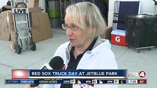 Red Sox fans excited for spring training after 'Truck Day' at JetBlue Park