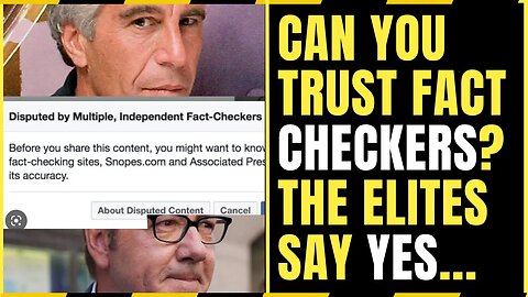 Can you Trust Facebook Fact Checkers & The Media? Lawsuit Update!