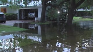 Areas of Hobe Sound flooded by heavy rains